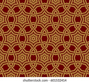 Ornamental seamless pattern. Vector abstract background.