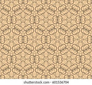 Ornamental seamless pattern. Vector abstract background.