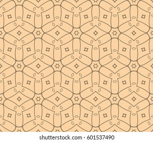 Ornamental seamless pattern. Vector abstract background.