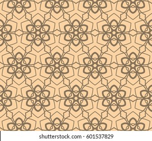 Ornamental seamless pattern. Vector abstract background.