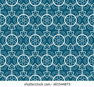 Ornamental seamless pattern. Vector abstract background.