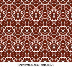 Ornamental seamless pattern. Vector abstract background.