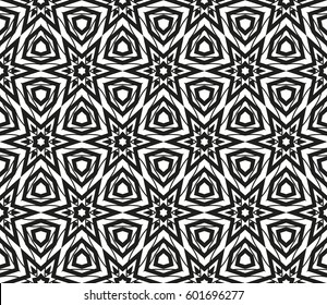 Ornamental seamless pattern. Vector abstract background.