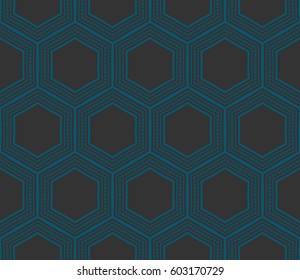 Ornamental seamless pattern. Vector abstract background.