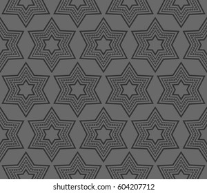 Ornamental seamless pattern. Vector abstract background.