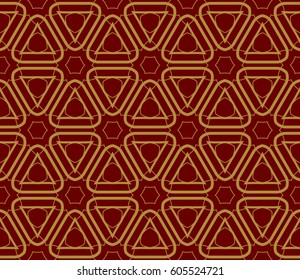Ornamental seamless pattern. Vector abstract background.