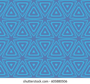 Ornamental seamless pattern. Vector abstract background.