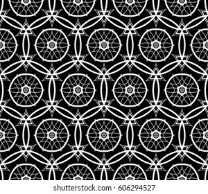 Ornamental seamless pattern. Vector abstract background.