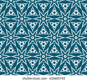 Ornamental seamless pattern. Vector abstract background.