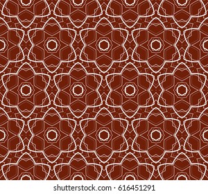 Ornamental seamless pattern. Vector abstract background.