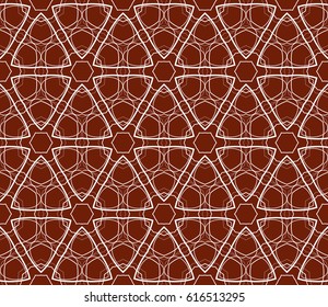 Ornamental seamless pattern. Vector abstract background.