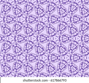 Ornamental seamless pattern. Vector abstract background.