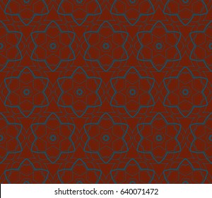 Ornamental seamless pattern. Vector abstract background.