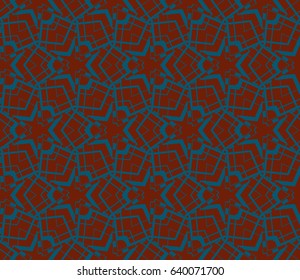 Ornamental seamless pattern. Vector abstract background.