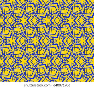 Ornamental seamless pattern. Vector abstract background.