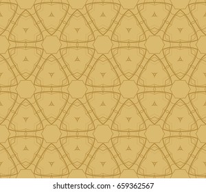 Ornamental seamless pattern. Vector abstract background.