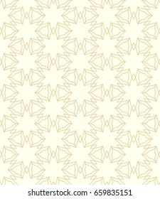 Ornamental seamless pattern. Vector abstract background.