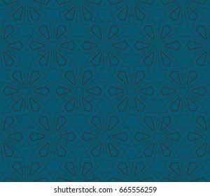 Ornamental seamless pattern. Vector abstract background.