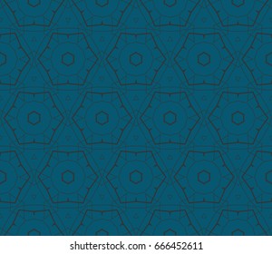 Ornamental seamless pattern. Vector abstract background.