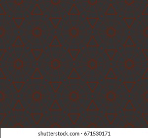 Ornamental seamless pattern. Vector abstract background.