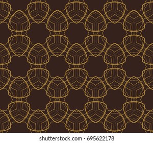 Ornamental seamless pattern. Vector abstract background.