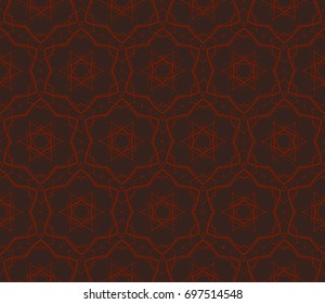 Ornamental seamless pattern. Vector abstract background.