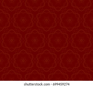Ornamental seamless pattern. Vector abstract background.