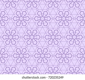 Ornamental seamless pattern. Vector abstract background.