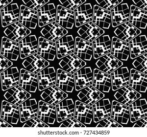 Ornamental seamless pattern. Vector abstract background.