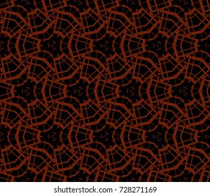 Ornamental seamless pattern. Vector abstract background.