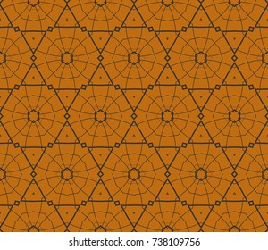 Ornamental seamless pattern. Vector abstract background.