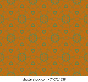 Ornamental seamless pattern. Vector abstract background.