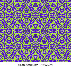 Ornamental seamless pattern. Vector abstract background.