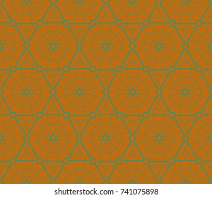 Ornamental seamless pattern. Vector abstract background.