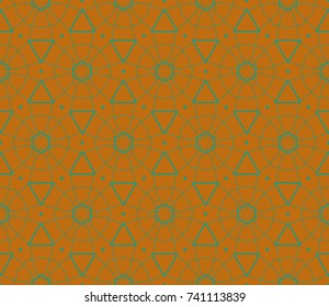 Ornamental seamless pattern. Vector abstract background.