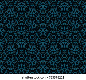 Ornamental seamless pattern. Vector abstract background.