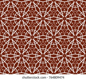 Ornamental seamless pattern. Vector abstract background.