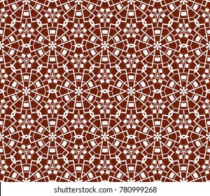 Ornamental seamless pattern. Vector abstract background.