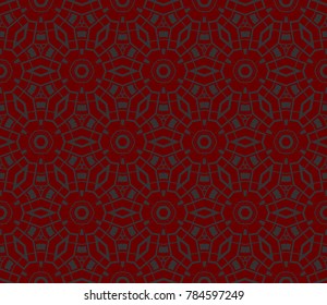 Ornamental seamless pattern. Vector abstract background.