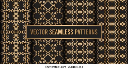 Ornamental seamless pattern vector background