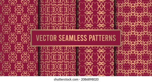 Ornamental seamless pattern vector background