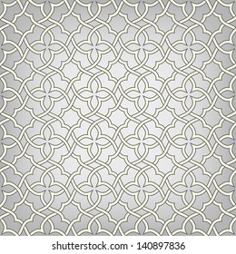 Ornamental seamless pattern. Vector floral background.
