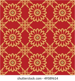 ornamental seamless pattern, vector illustration