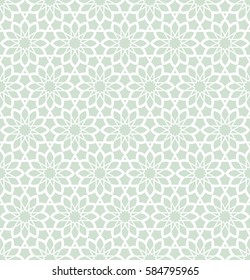 Ornamental seamless pattern. Vector illustration.