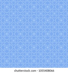 Ornamental seamless pattern. Vector vintage abstract background.