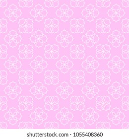 Ornamental seamless pattern. Vector vintage abstract background.