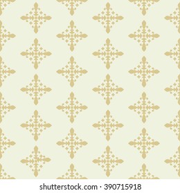 Ornamental seamless pattern. Vintage background. Vector illustration.