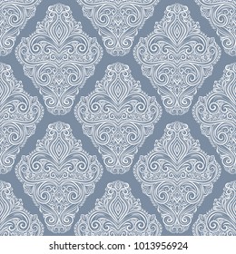 Ornamental seamless pattern. Vintage. Elegant classic texture. Damask, Victorian, Baroque, paisley elements. Great for fabric and textile, wallpaper, packaging or any desired idea.