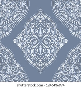 Ornamental seamless pattern. Vintage vector, paisley elements. Ornament. Traditional, Turkish, Indian motifs. Great for fabric and textile, wallpaper, packaging or any desired idea.