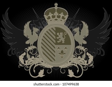 ornamental shield